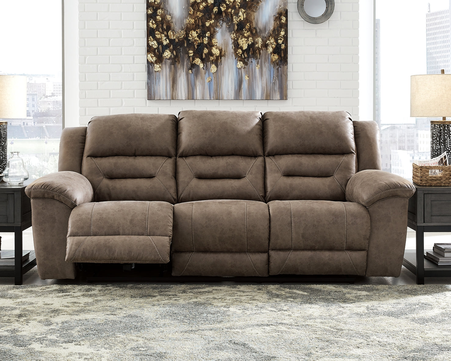 Stoneland Sofa, Loveseat and Recliner Signature Design by Ashley®