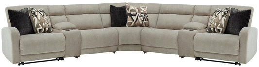 Colleyville 7-Piece Power Reclining Sectional Signature Design by Ashley®