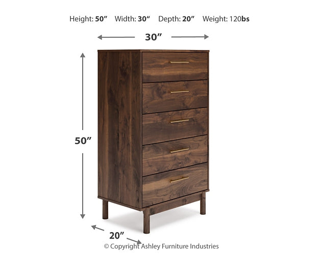 Calverson Five Drawer Chest Signature Design by Ashley®