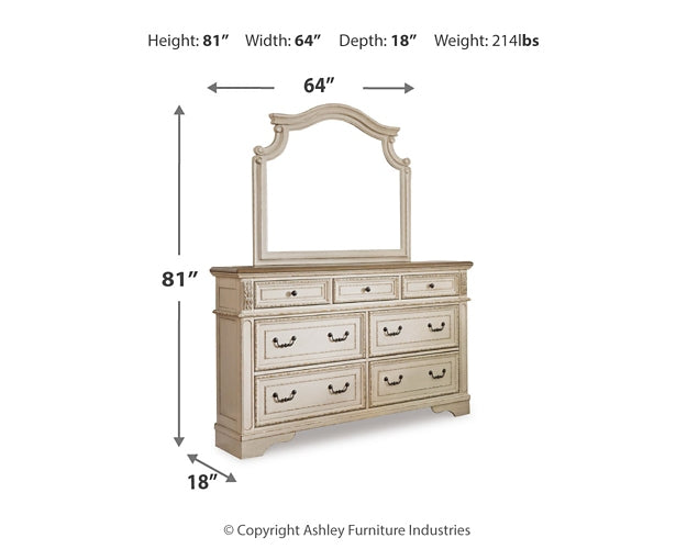 Realyn Dresser and Mirror Signature Design by Ashley®