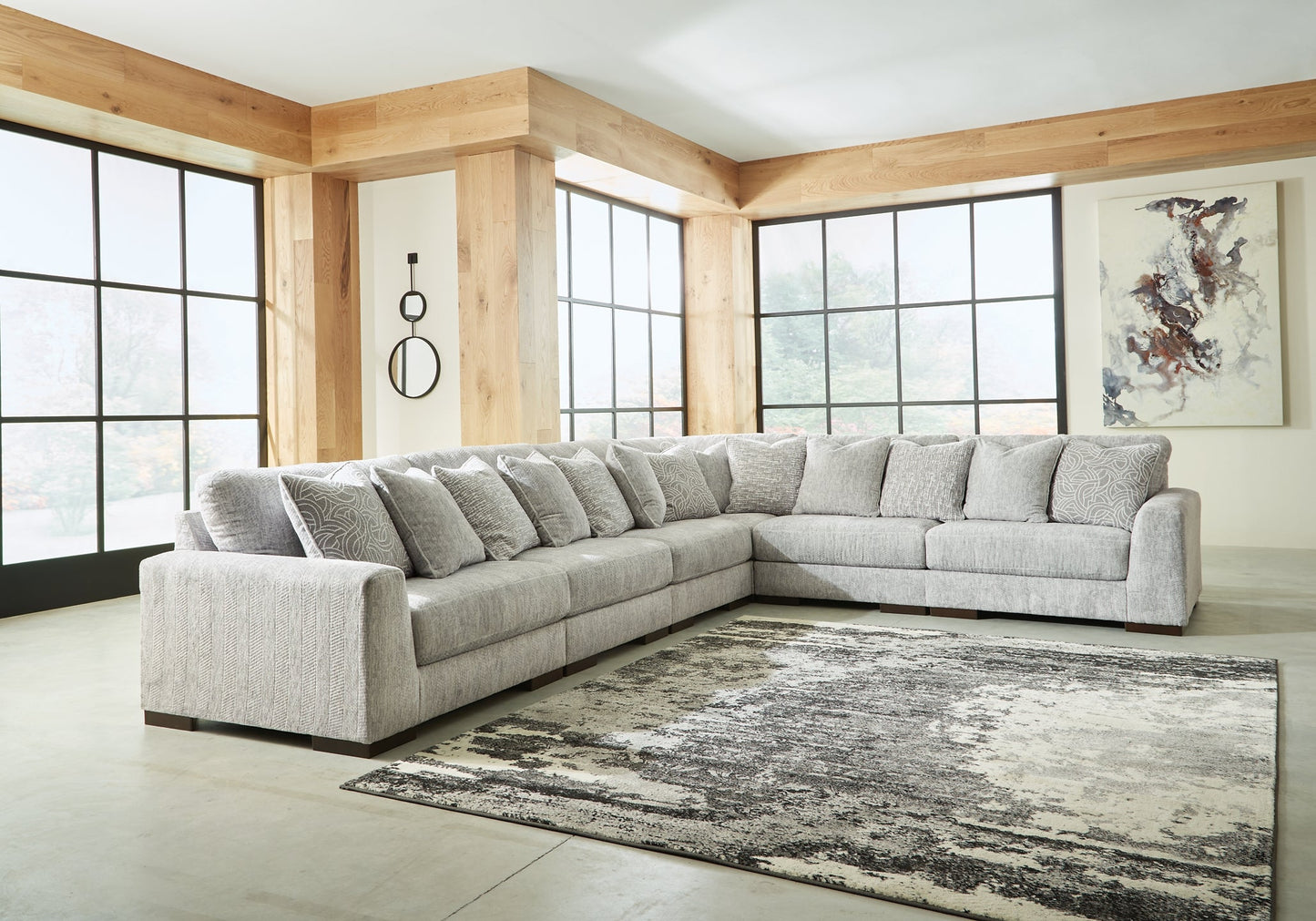 Regent Park 6-Piece Sectional Signature Design by Ashley®