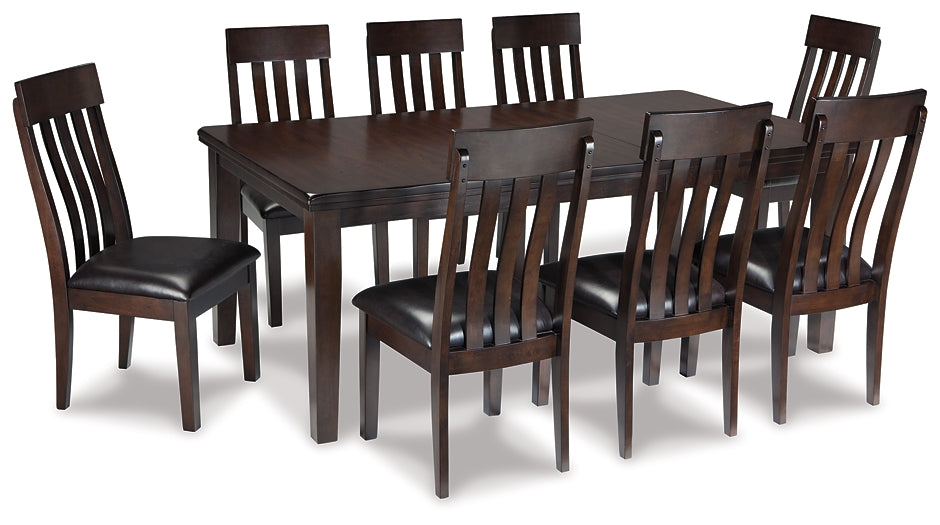 Haddigan Dining Table and 8 Chairs Signature Design by Ashley®