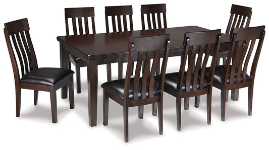Haddigan Dining Table and 8 Chairs Signature Design by Ashley®
