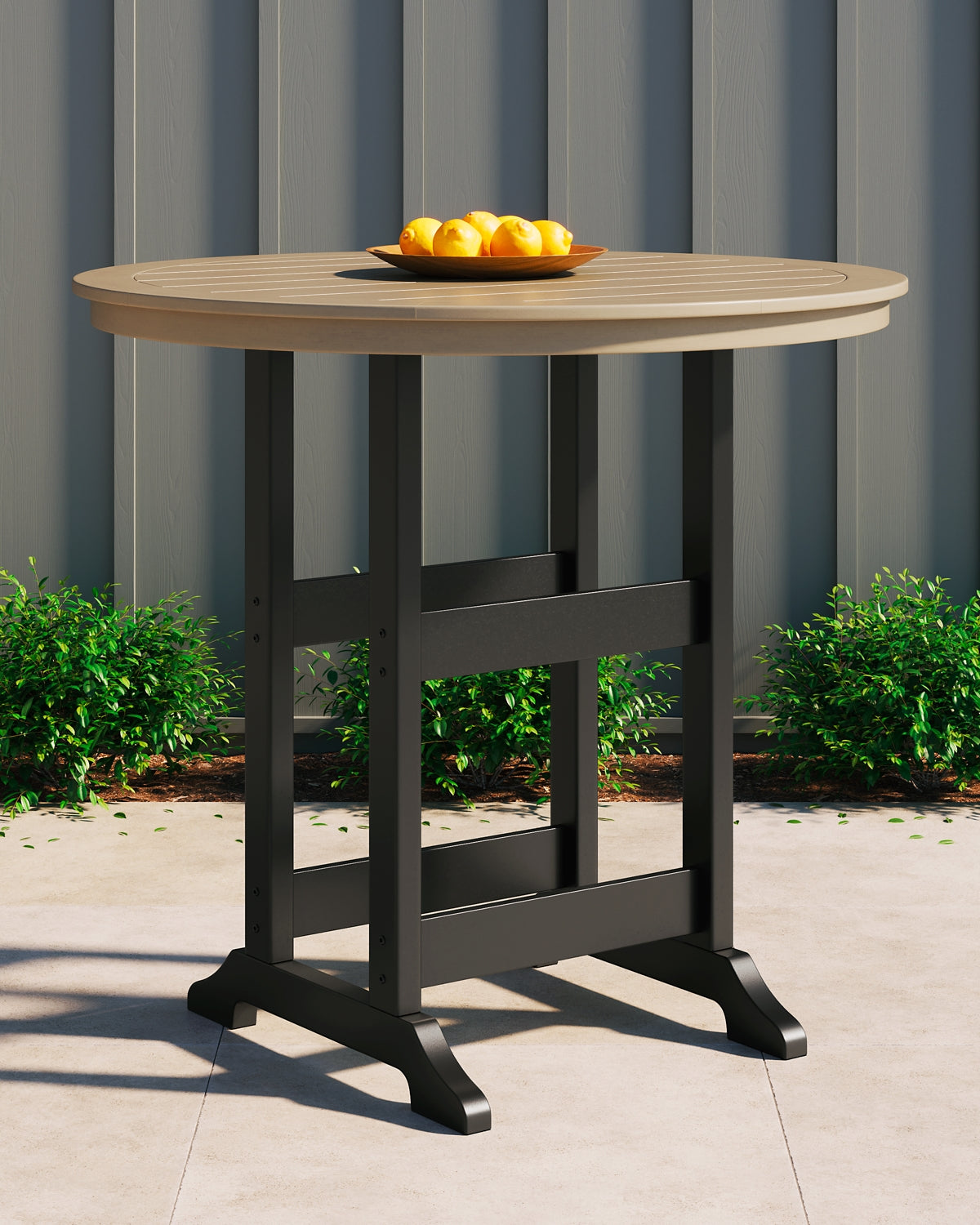 Fairen Trail Round Bar Table w/UMB OPT Signature Design by Ashley®