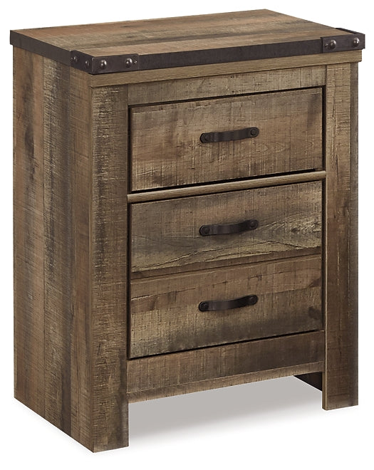 Trinell Two Drawer Night Stand Signature Design by Ashley®