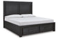 Foyland Queen Panel Storage Bed with Mirrored Dresser and Chest Signature Design by Ashley®