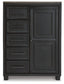 Foyland Queen Panel Storage Bed with Mirrored Dresser and Chest Signature Design by Ashley®