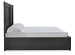 Foyland Queen Panel Storage Bed with Mirrored Dresser and Chest Signature Design by Ashley®