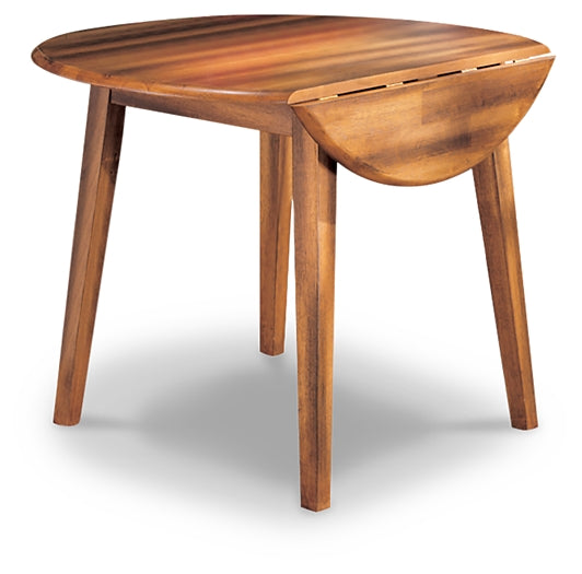 Berringer Round DRM Drop Leaf Table Ashley®