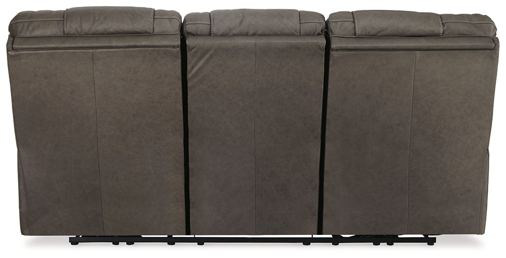 Wurstrow PWR REC Sofa with ADJ Headrest Signature Design by Ashley®