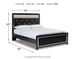 Kaydell Queen Upholstered Panel Bed with Mirrored Dresser Signature Design by Ashley®