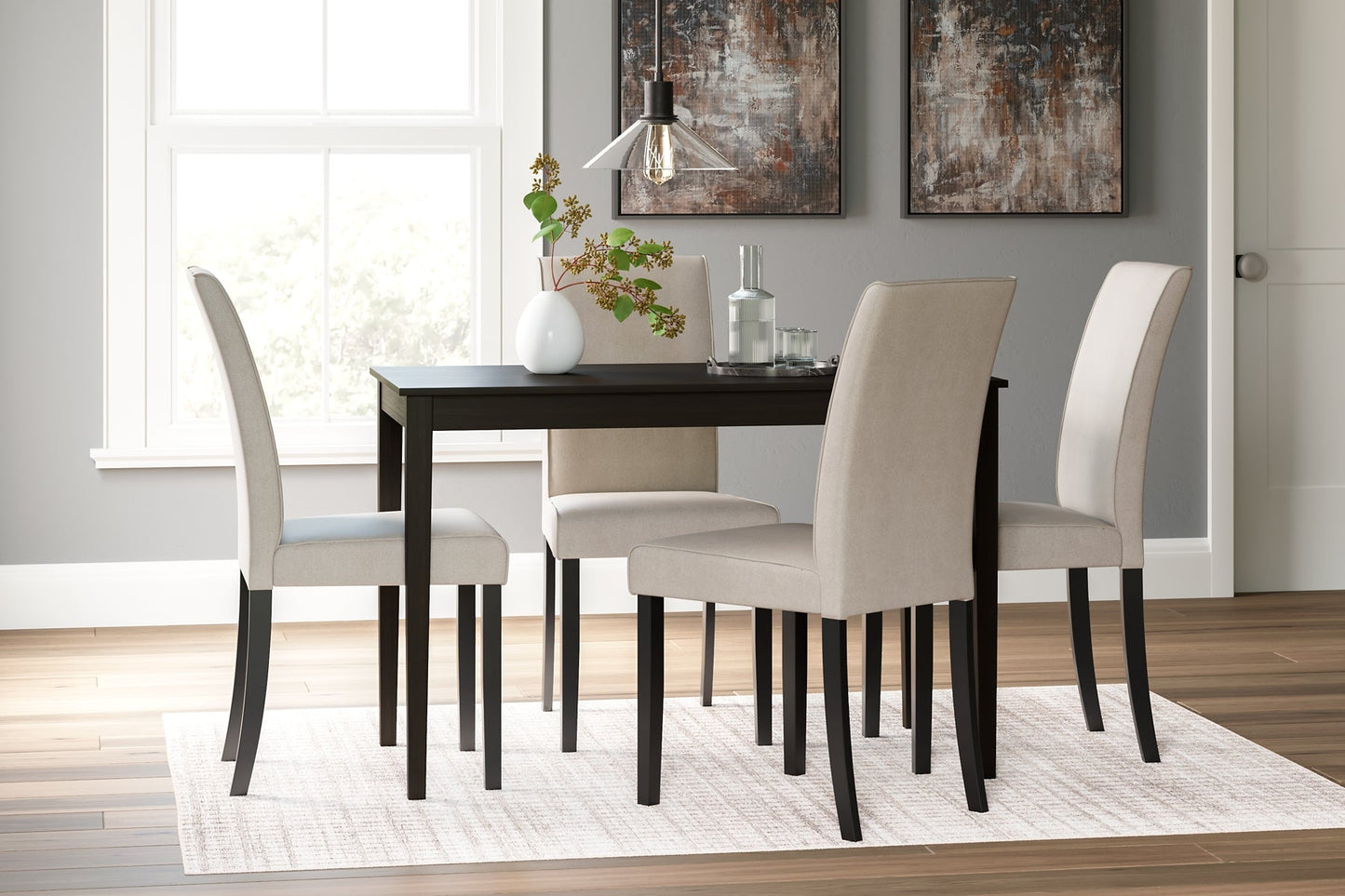 Kimonte Rectangular Dining Room Table Signature Design by Ashley®