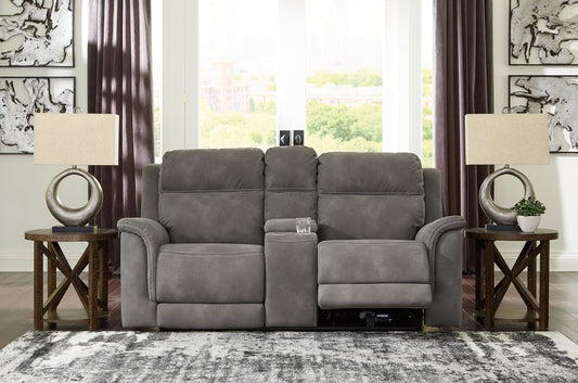 Next-Gen DuraPella PWR REC Loveseat/CON/ADJ HDRST Signature Design by Ashley®