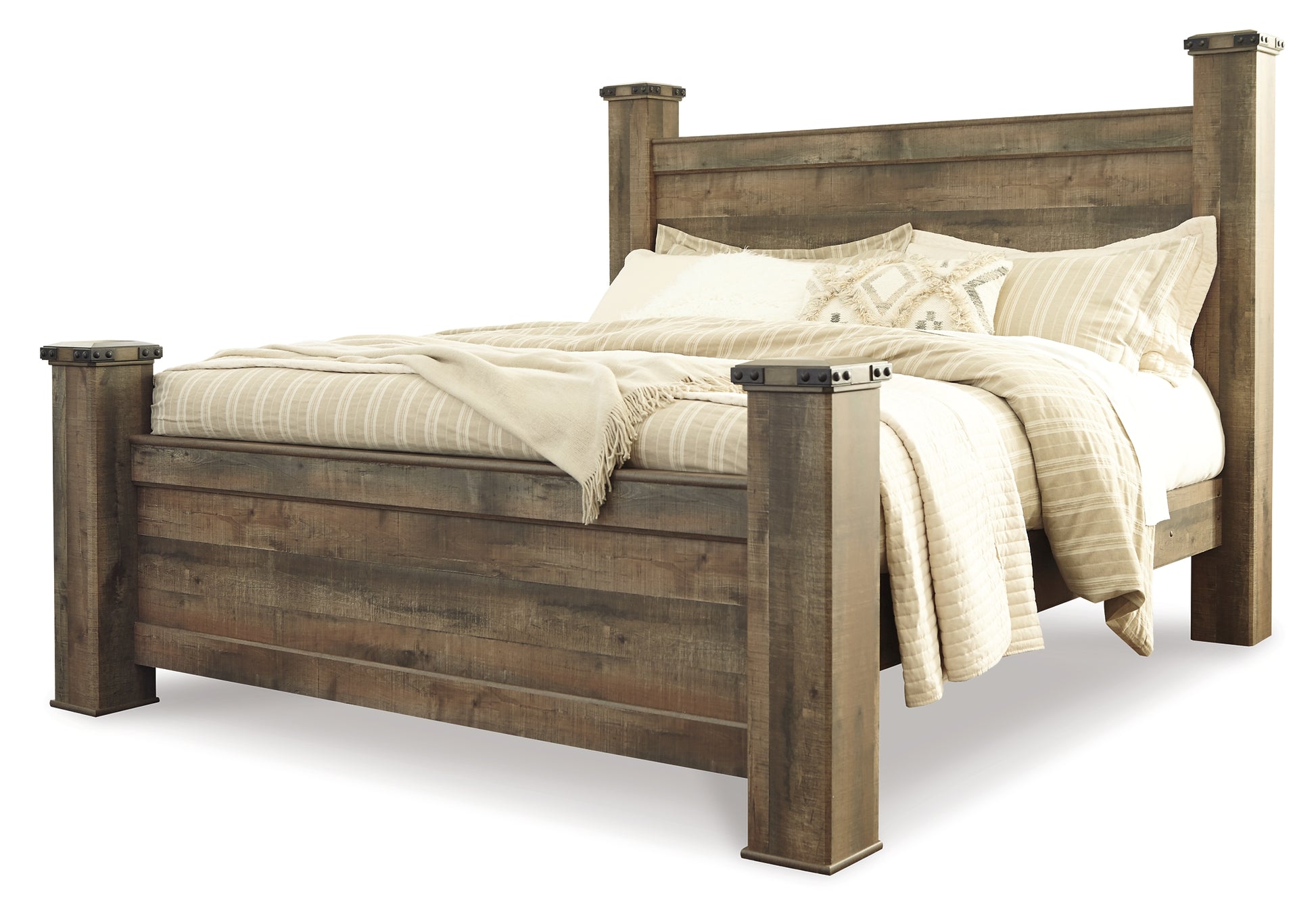 Trinell Queen Poster Bed with Dresser, Chest and 2 Nightstands Signature Design by Ashley®
