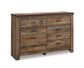 Trinell Queen Poster Bed with Dresser, Chest and 2 Nightstands Signature Design by Ashley®