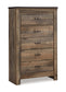 Trinell Queen Panel Bed with Dresser and Chest Signature Design by Ashley®