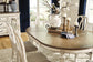 Realyn Dining Table and 8 Chairs Signature Design by Ashley®