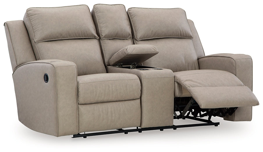 Lavenhorne DBL Rec Loveseat w/Console Signature Design by Ashley®