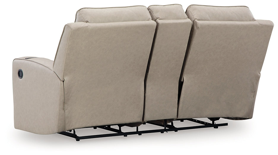 Lavenhorne DBL Rec Loveseat w/Console Signature Design by Ashley®