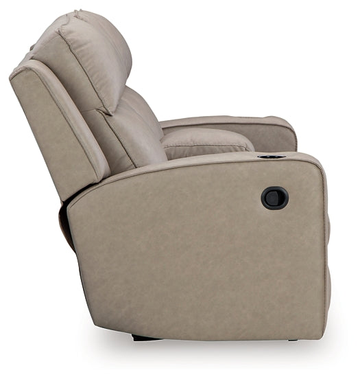 Lavenhorne DBL Rec Loveseat w/Console Signature Design by Ashley®