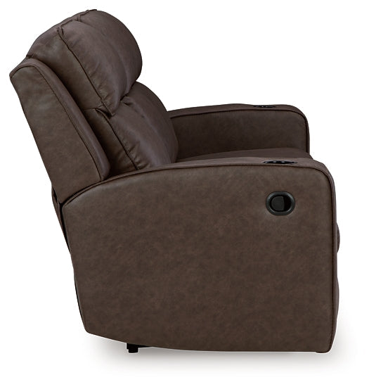 Lavenhorne REC Sofa w/Drop Down Table Signature Design by Ashley®