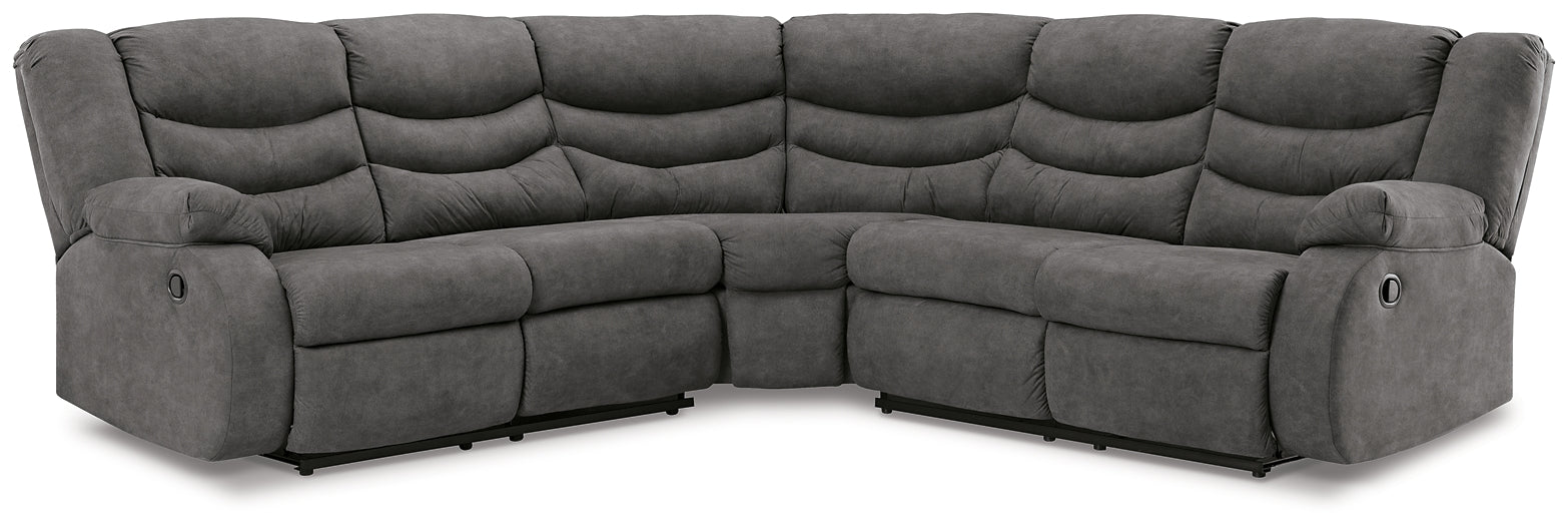Partymate 2-Piece Reclining Sectional Signature Design by Ashley®