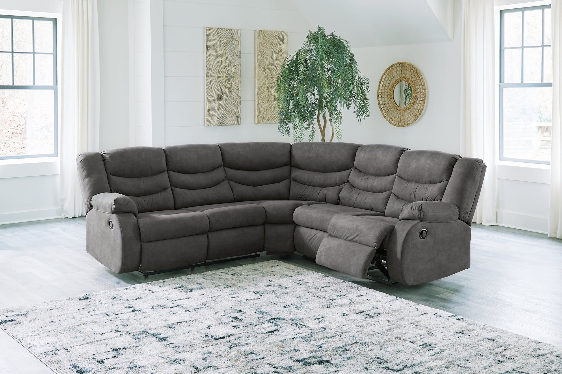 Partymate 2-Piece Reclining Sectional Signature Design by Ashley®