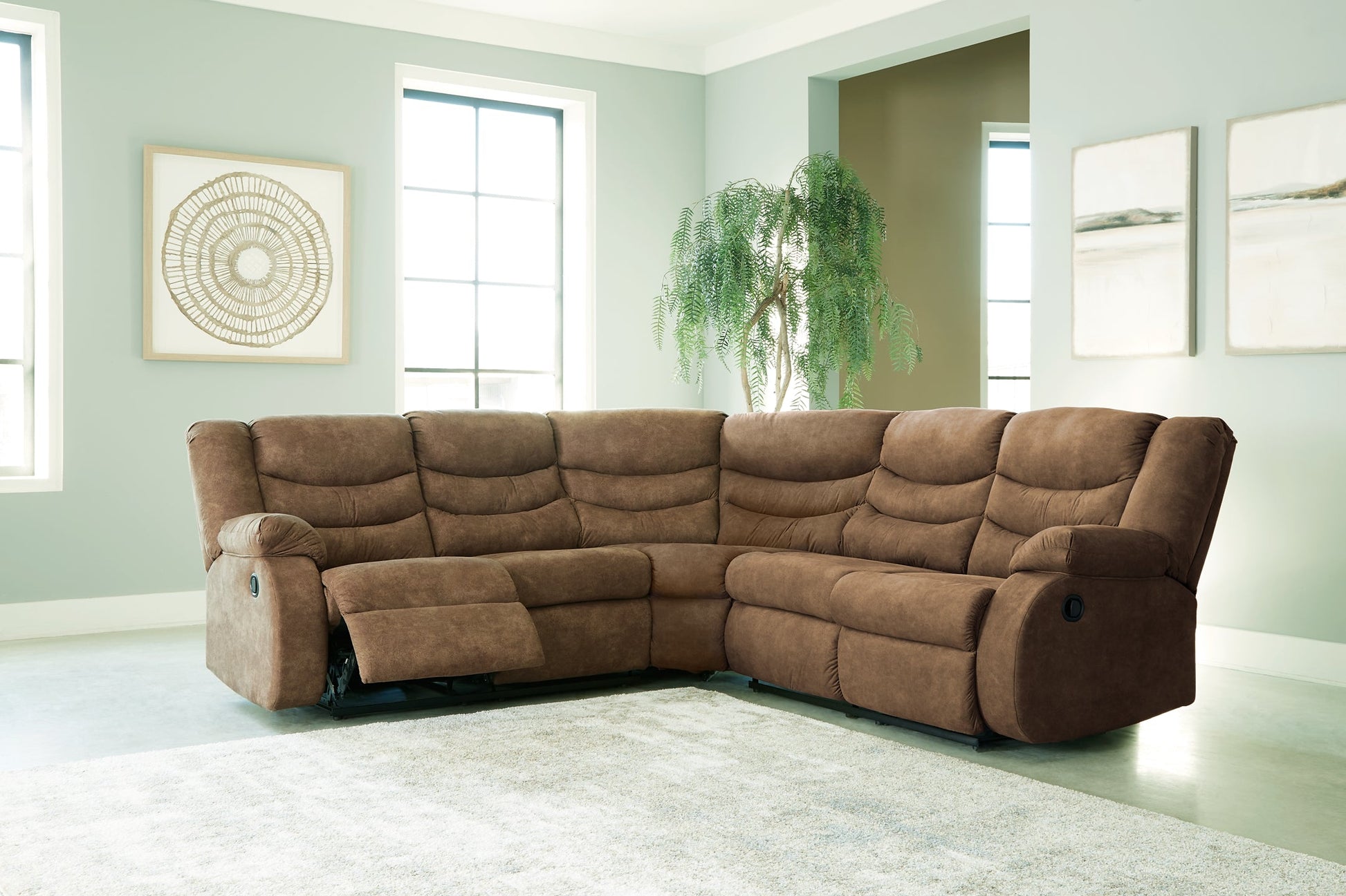 Partymate 2-Piece Reclining Sectional Signature Design by Ashley®