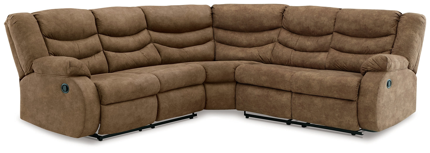 Partymate 2-Piece Reclining Sectional Signature Design by Ashley®