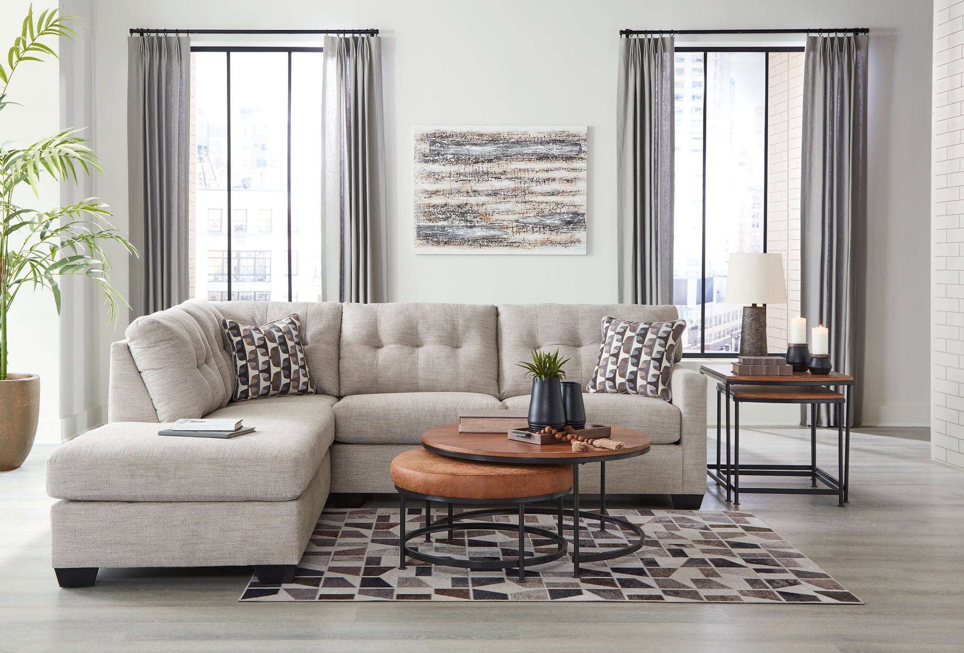 Mahoney 2-Piece Sectional with Chaise Signature Design by Ashley®