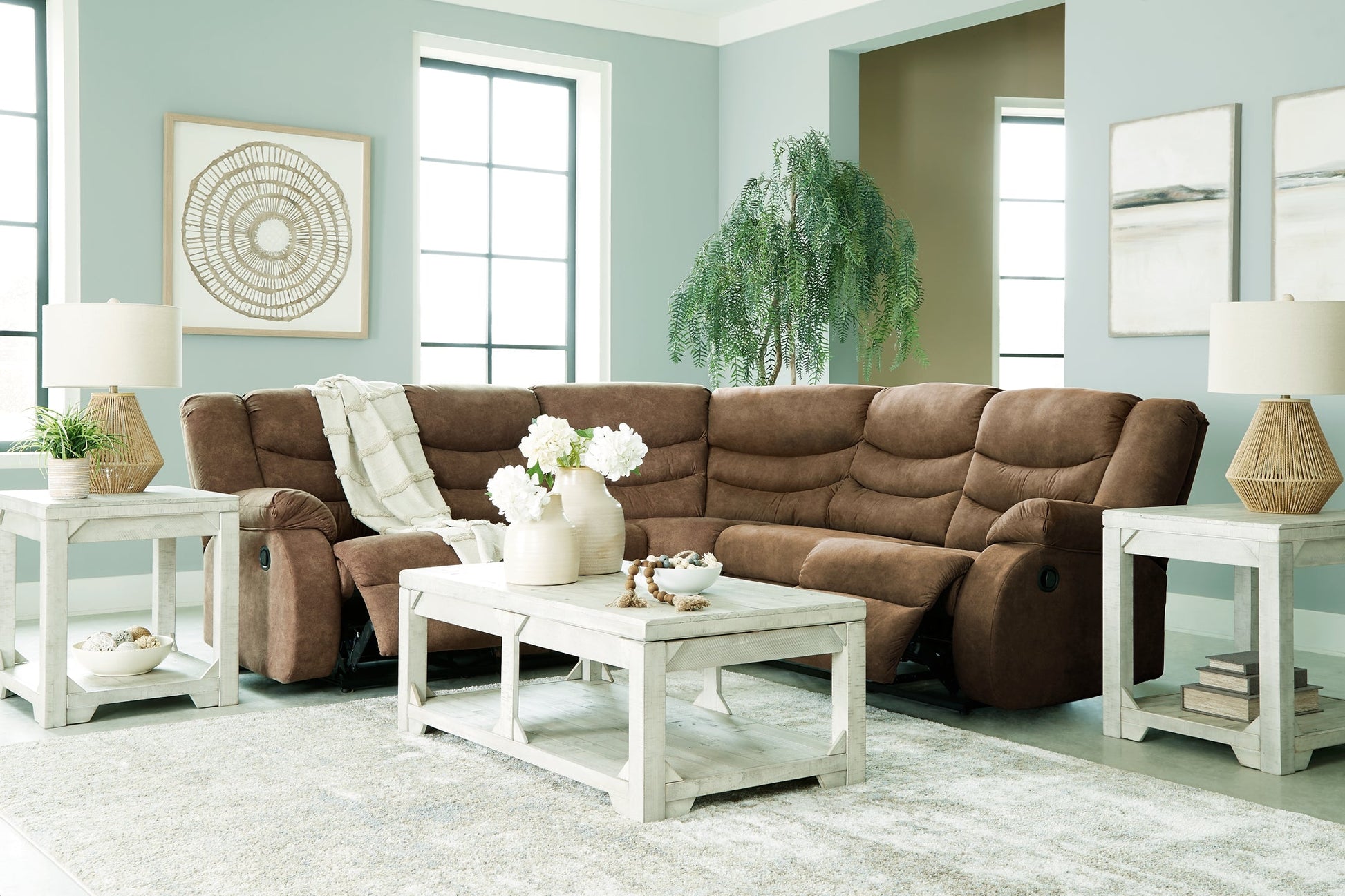Partymate 2-Piece Reclining Sectional Signature Design by Ashley®