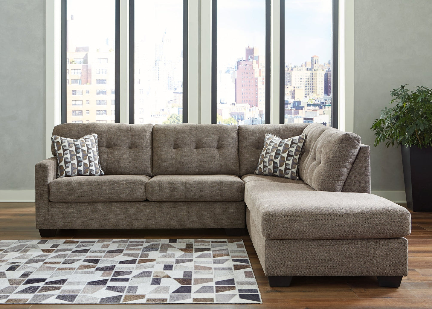 Mahoney 2-Piece Sectional with Chaise Signature Design by Ashley®