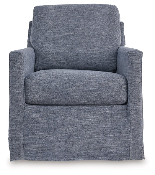 Nenana Next-Gen Nuvella Swivel Glider Accent Chair Signature Design by Ashley®