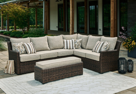 Brook Ranch Sofa SEC/Bench w/CUSH (3/CN) Signature Design by Ashley®