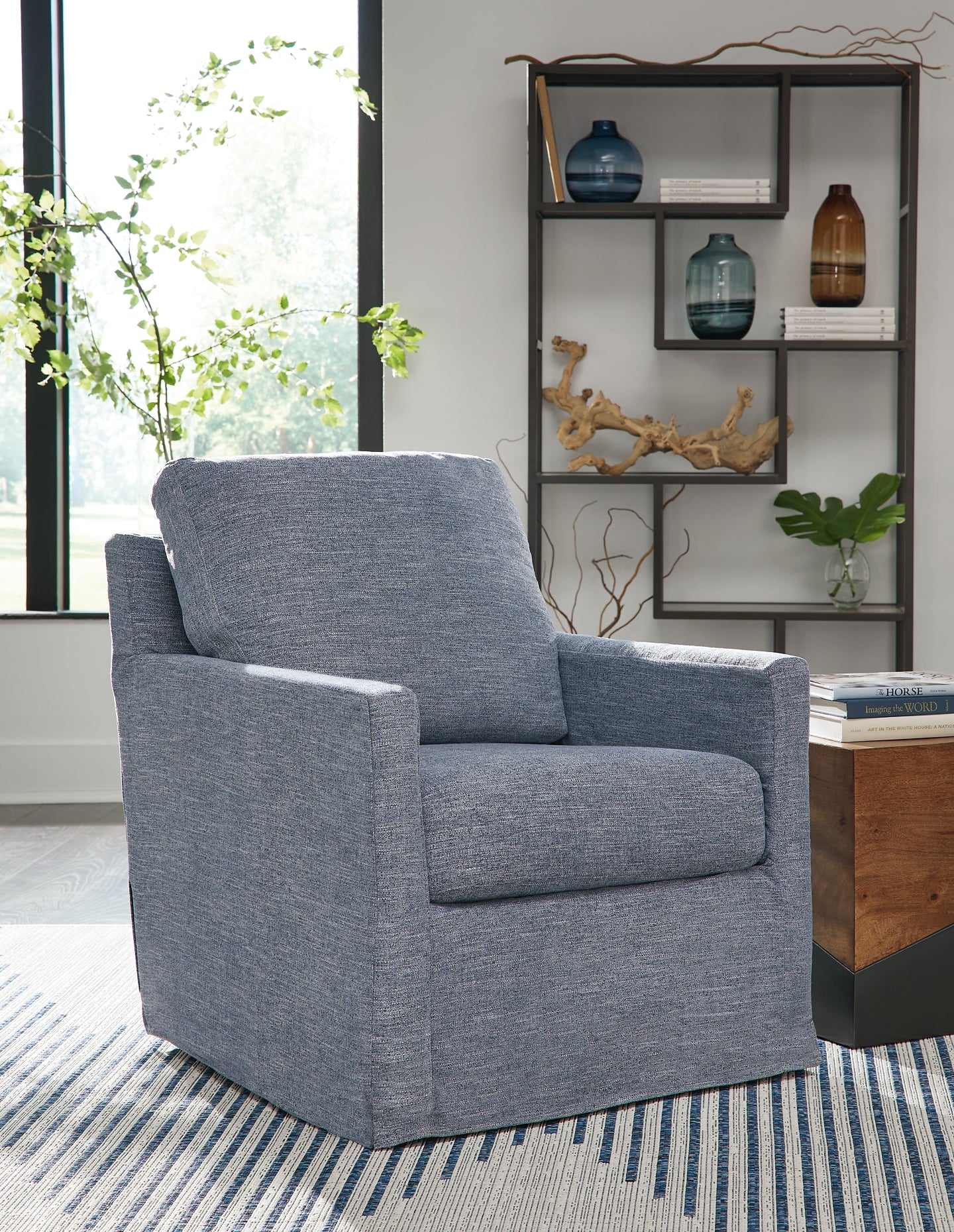 Nenana Next-Gen Nuvella Swivel Glider Accent Chair Signature Design by Ashley®