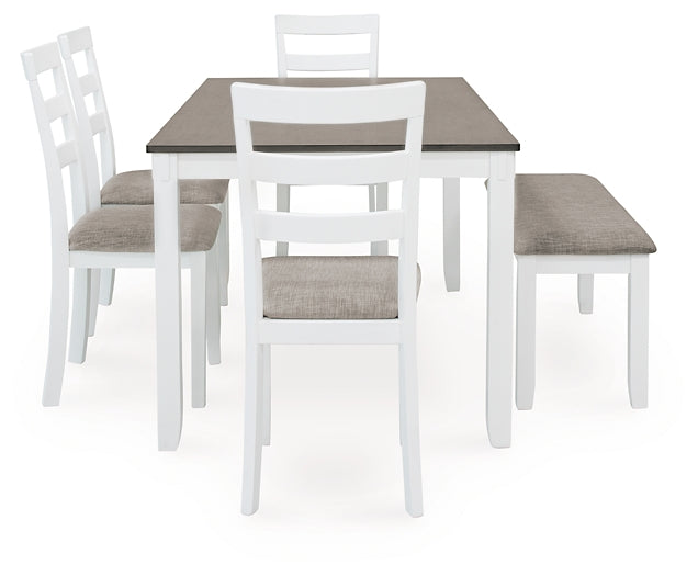 Stonehollow RECT DRM Table Set (6/CN) Signature Design by Ashley®