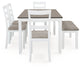 Stonehollow RECT DRM Table Set (6/CN) Signature Design by Ashley®
