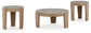 Guystone Occasional Table Set (3/CN) Signature Design by Ashley®