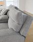 Biscoe PWR REC Loveseat/CON/ADJ HDRST Signature Design by Ashley®