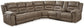 Ravenel 4-Piece Power Reclining Sectional Signature Design by Ashley®
