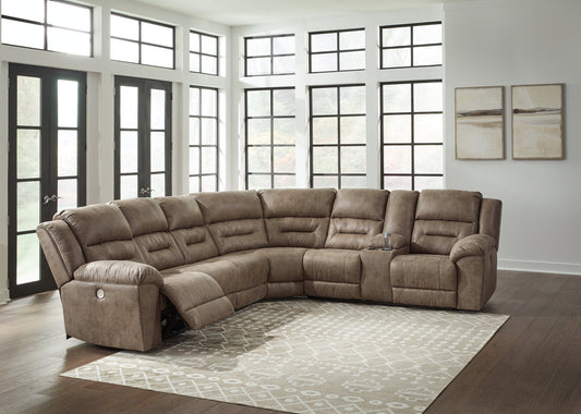 Ravenel 4-Piece Power Reclining Sectional Signature Design by Ashley®