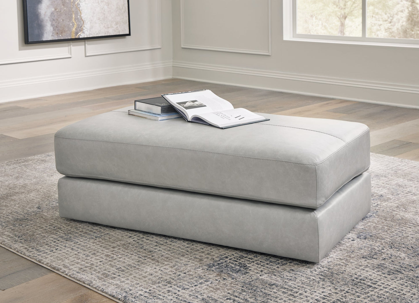 Amiata Oversized Accent Ottoman Signature Design by Ashley®