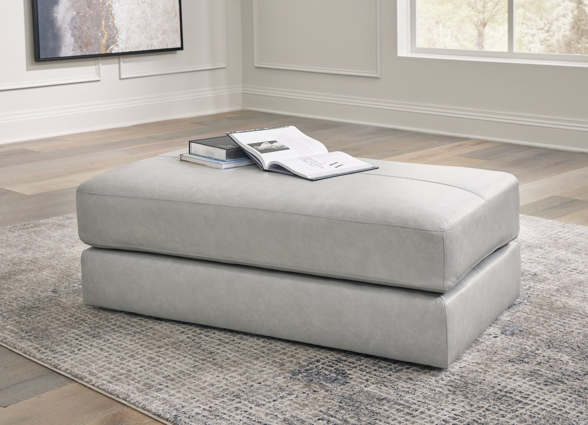 Amiata Oversized Accent Ottoman Signature Design by Ashley®