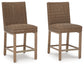 Walton Bridge Barstool (2/CN) Signature Design by Ashley®