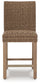 Walton Bridge Barstool (2/CN) Signature Design by Ashley®