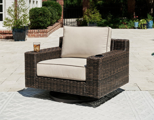 Coastline Bay Swivel Lounge w/ Cushion Signature Design by Ashley®