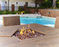 Walton Bridge Square Bar Table w/Fire Pit Signature Design by Ashley®