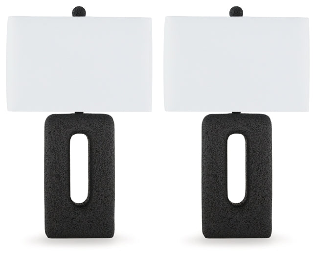 Wimmings Poly Table Lamp (2/CN) Signature Design by Ashley®