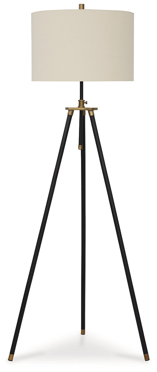 Cashner Metal Floor Lamp (1/CN) Signature Design by Ashley®