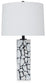 Macaria Marble Table Lamp (1/CN) Signature Design by Ashley®
